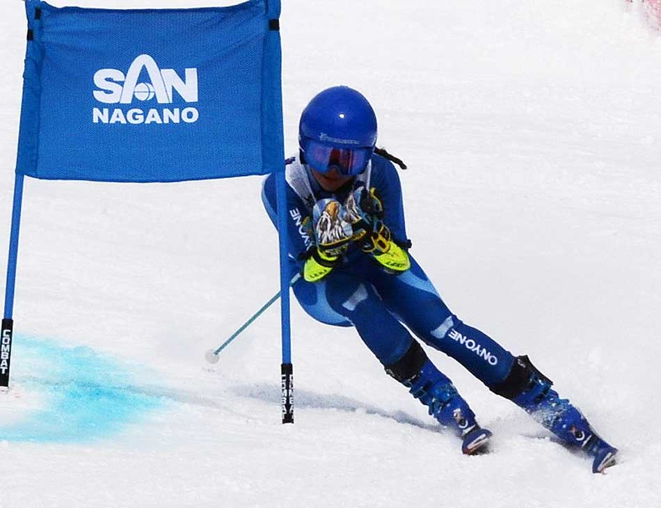 女子GS 優勝　佐藤　まのあ選手(札幌SSPRODUCTS)